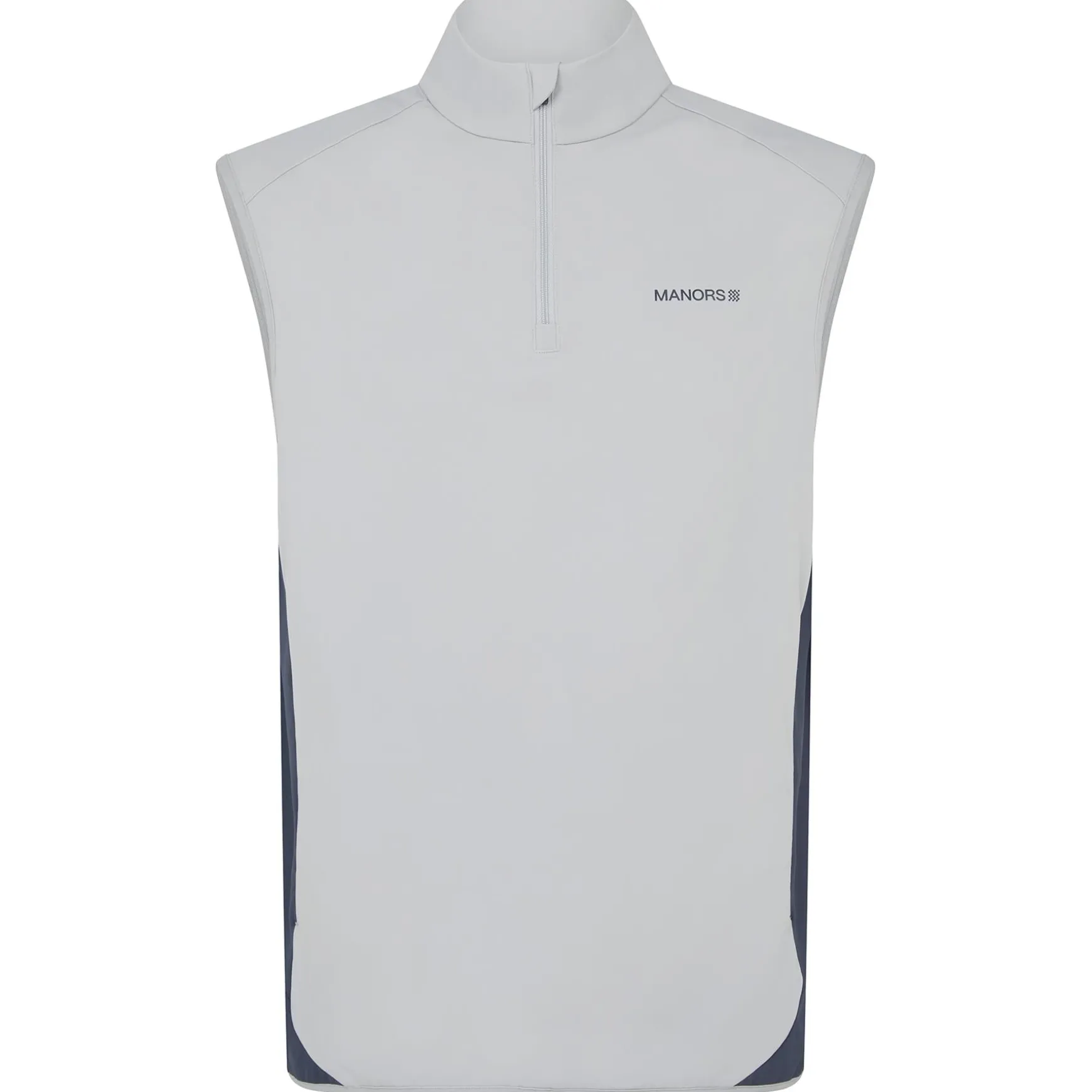 Quarter Zip Tech Gilet Sky Grey