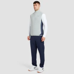 Quarter Zip Tech Gilet Sky Grey