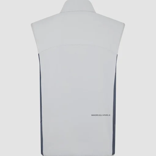 Quarter Zip Tech Gilet Sky Grey