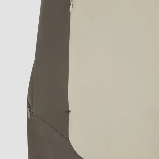Quarter Zip Tech Mid Layer Greige