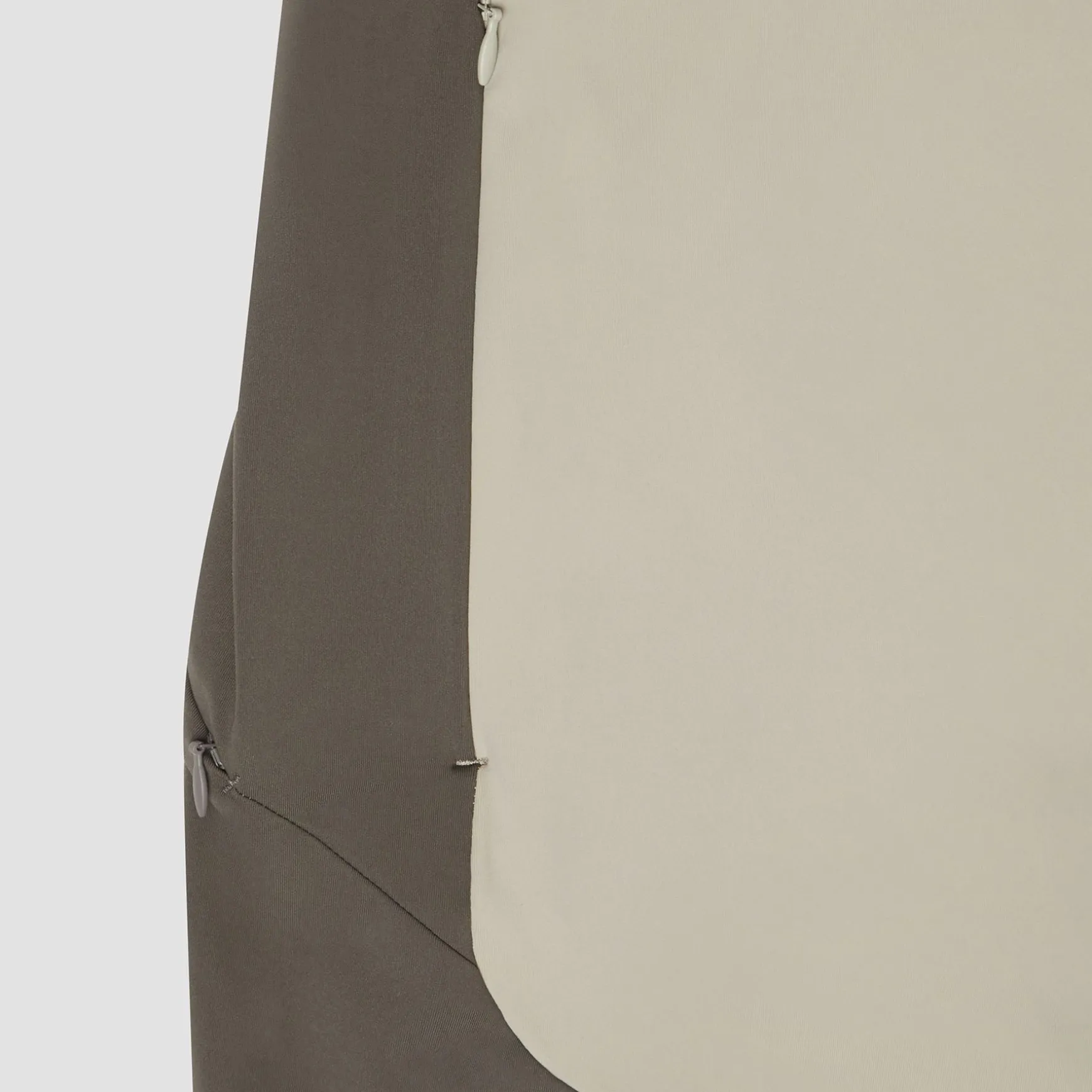 Quarter Zip Tech Mid Layer Greige