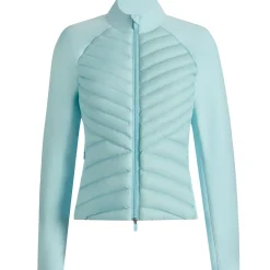 Quilted Nylon Interlock Hybrid Jacket Daybreak