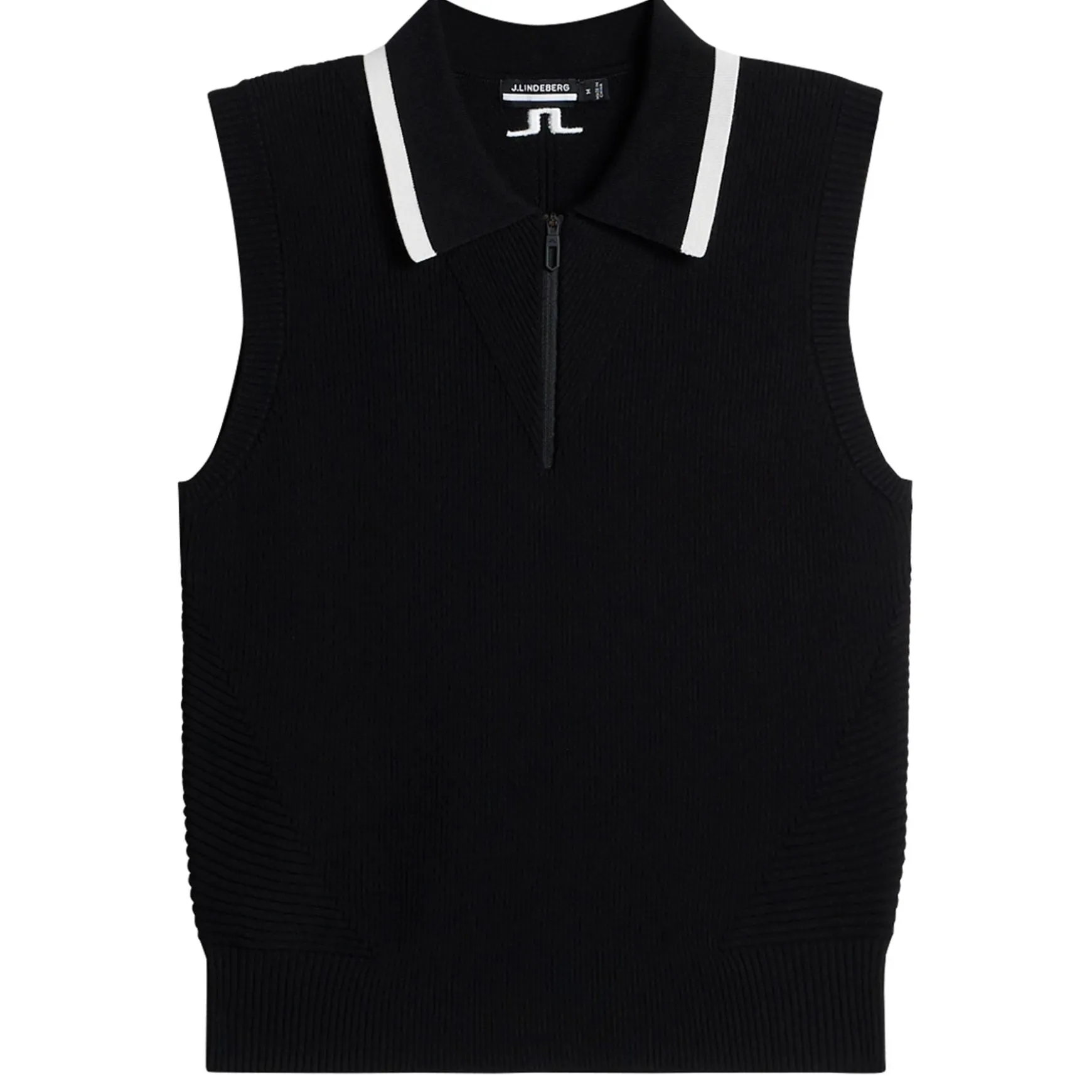 Ramona Knitted Polo Black