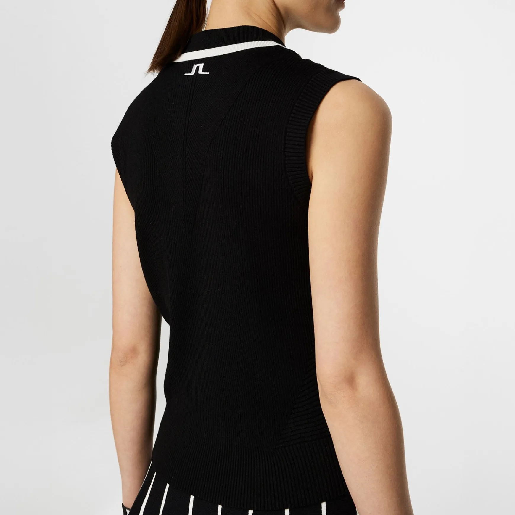 Ramona Knitted Polo Black