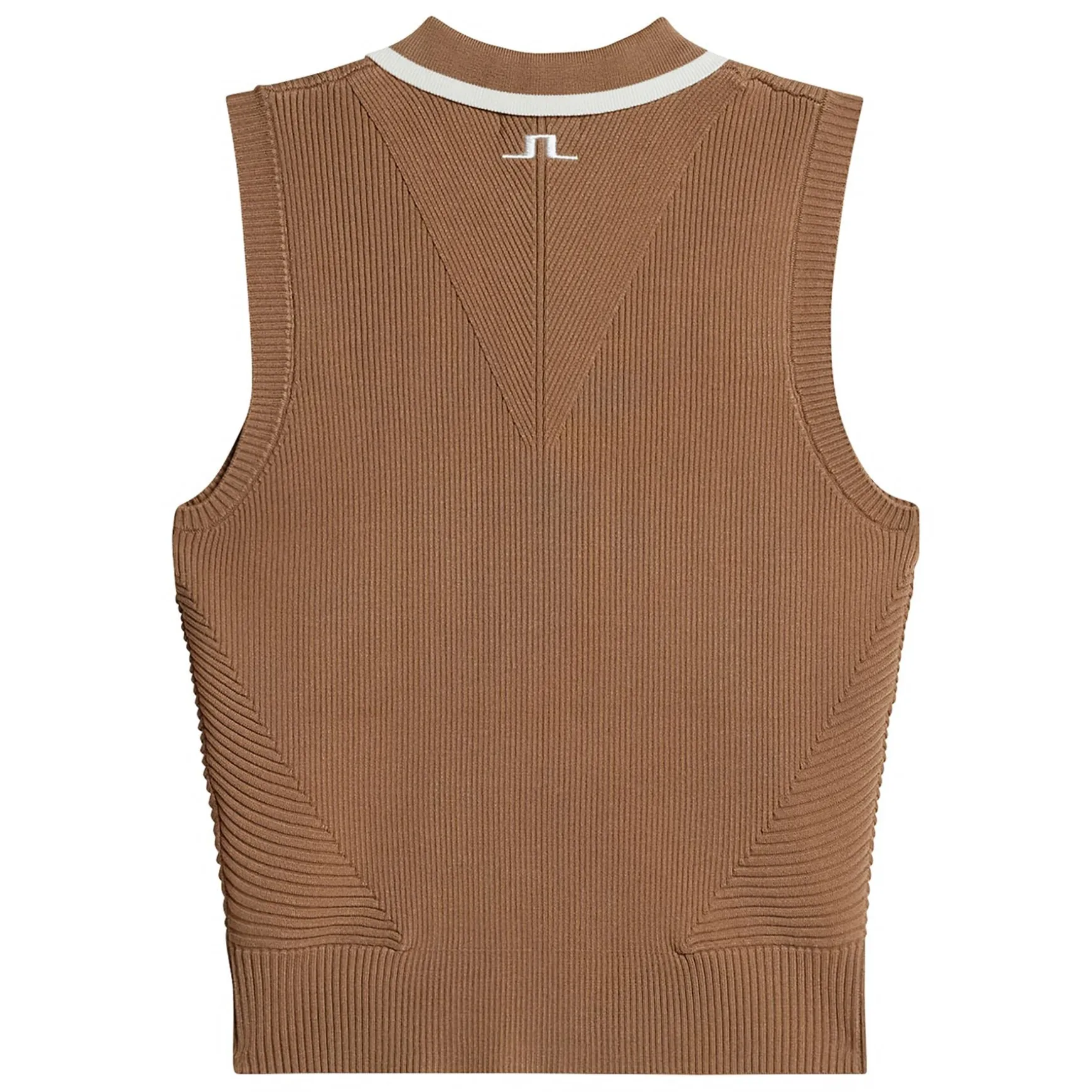 Ramona Knitted Polo Tigers Eye