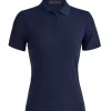 Ribbed Tech Nylon Polo Twilight
