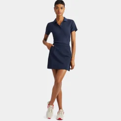 Ribbed Tech Nylon Polo Twilight