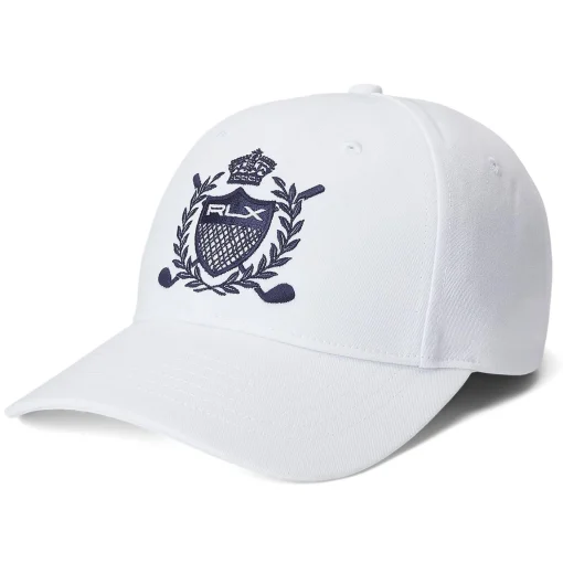 RLX Crest Graphic Hat White
