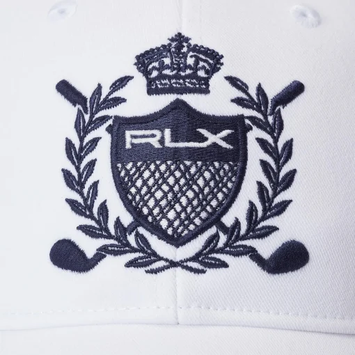 RLX Crest Graphic Hat White