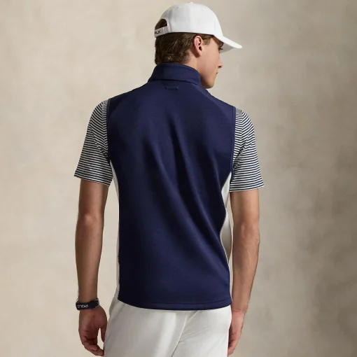 RLX Full Zip Gilet Refined Navy/Ceramic White