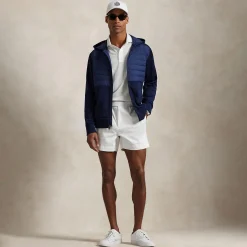 RLX Full Zip Hooded Hybrid Jacket Refined Navy