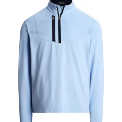 RLX Half Zip Stretch Jersey Mid Layer Office Blue