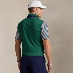 RLX Half Zip Stretch Jersey Gilet Kelly Green