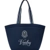 Robinson Canvas Club Tote Bag Blue Nights/White