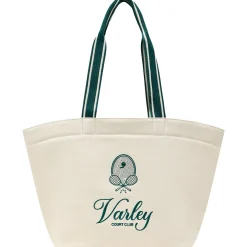 Robinson Canvas Club Tote Bag Ivory/Forest
