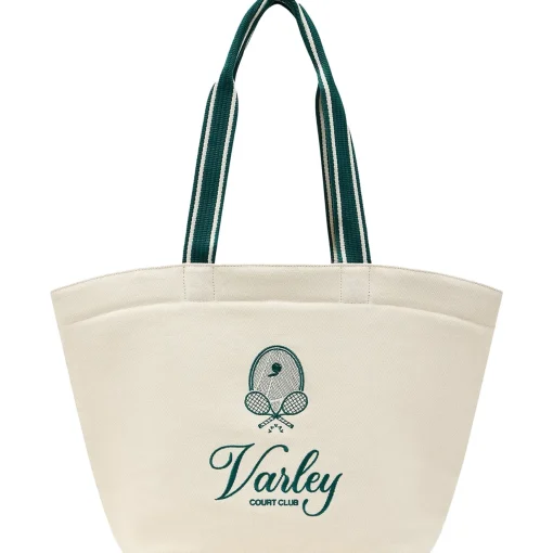 Robinson Canvas Club Tote Bag Ivory/Forest