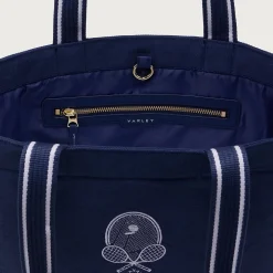 Robinson Canvas Club Tote Bag Blue Nights/White