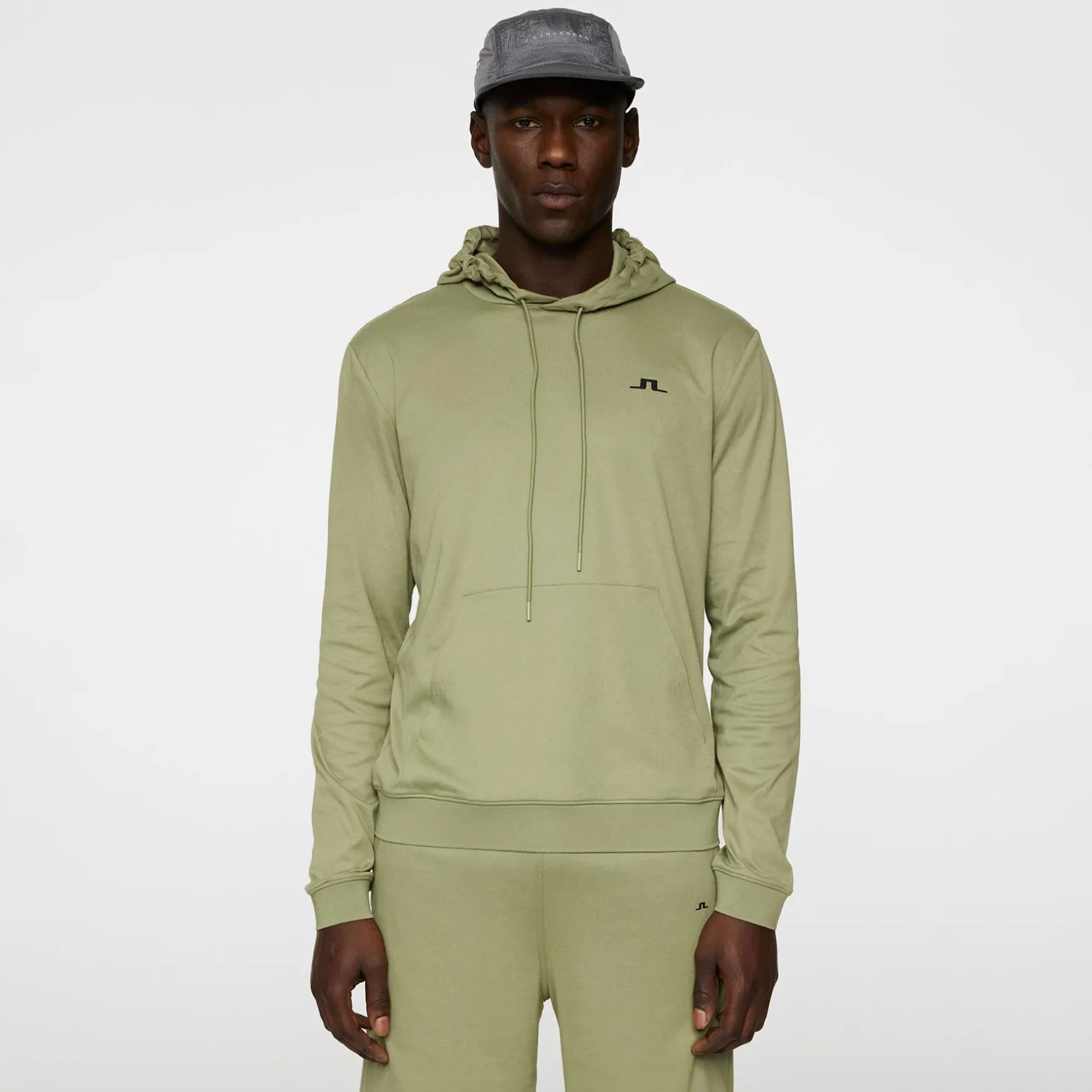 Roland Regular Fit Hoodie Oil Green