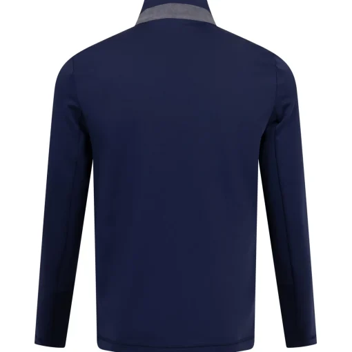 Sequoia Quarter Zip Mid Layer Maltese Blue