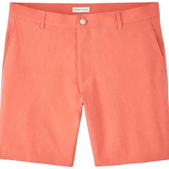 Shackleford Gingham Performance Hybrid Shorts Azalea