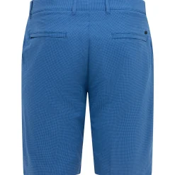Shackleford Gingham Performance Hybrid Shorts Sailor Blue