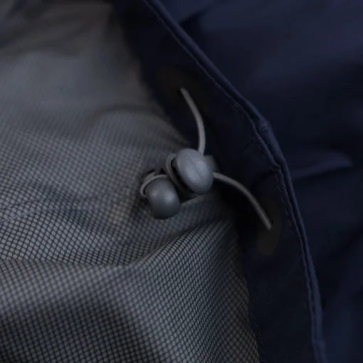 Shield Half Zip Rain Shell Classic Fit Waterproof Jacket Navy
