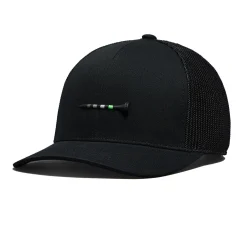 Silicone Tee Trucker Hat Onyx