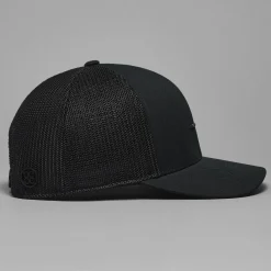 Silicone Tee Trucker Hat Onyx