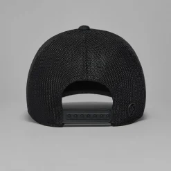 Silicone Tee Trucker Hat Onyx