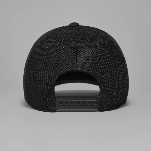 Silicone Tee Trucker Hat Onyx