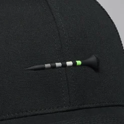 Silicone Tee Trucker Hat Onyx