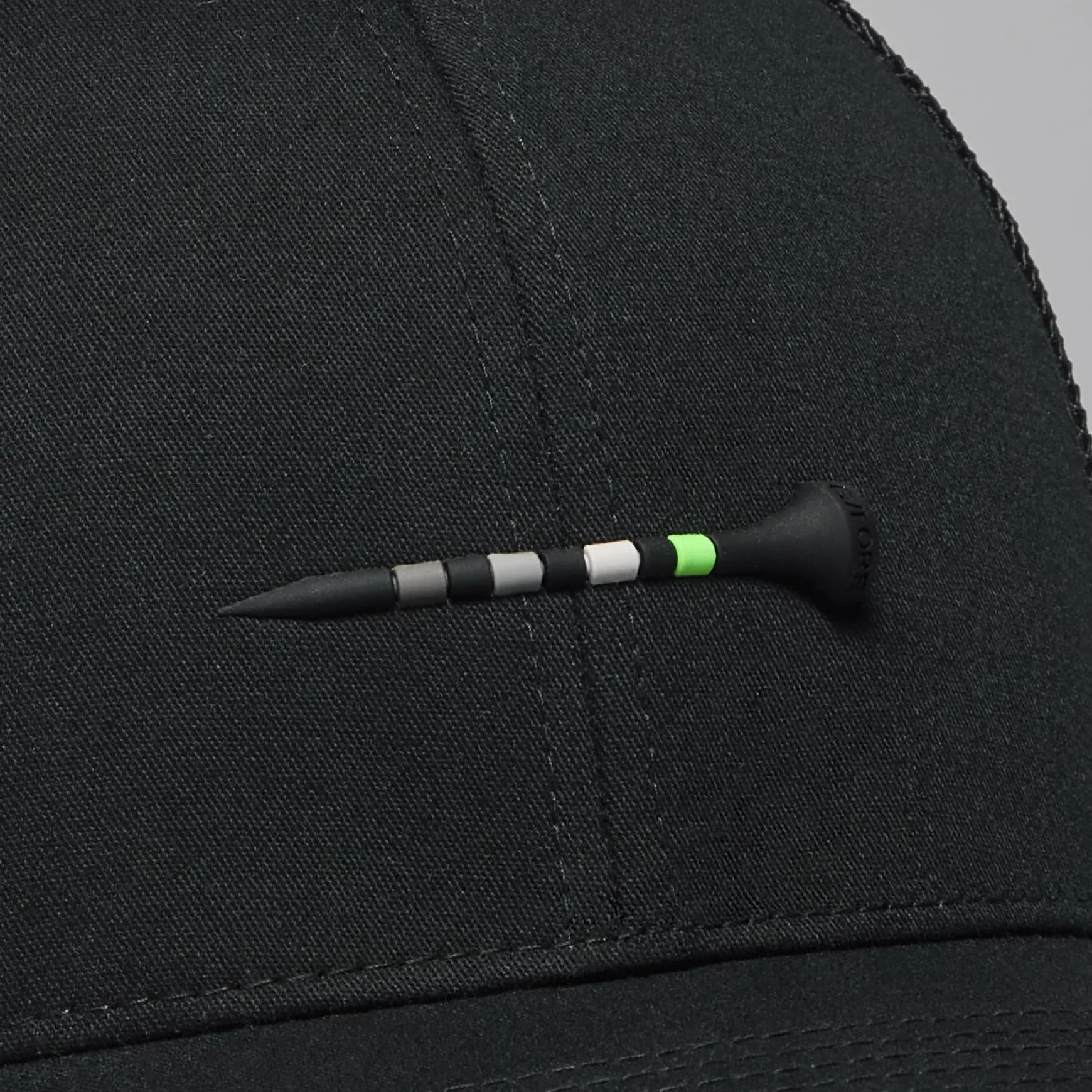Silicone Tee Trucker Hat Onyx