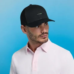 Silicone Tee Trucker Hat Onyx