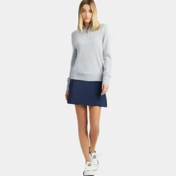 Silky Tech Nylon Skirt Twilight
