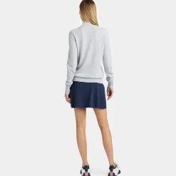 Silky Tech Nylon Skirt Twilight
