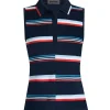 SL Engineered Stripe Polo Twilight