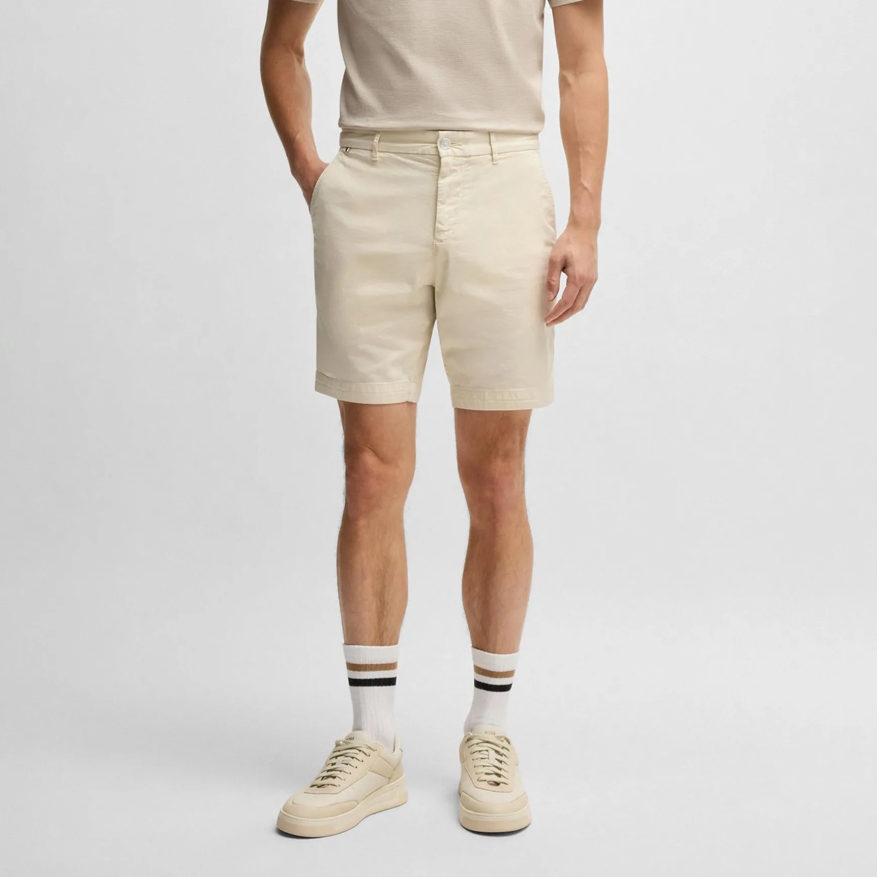 Slice Shorts 1 Open White