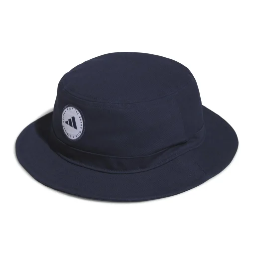 Solid Cotton Bucket Hat Navy