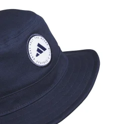 Solid Cotton Bucket Hat Navy