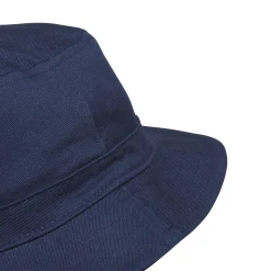 Solid Cotton Bucket Hat Navy