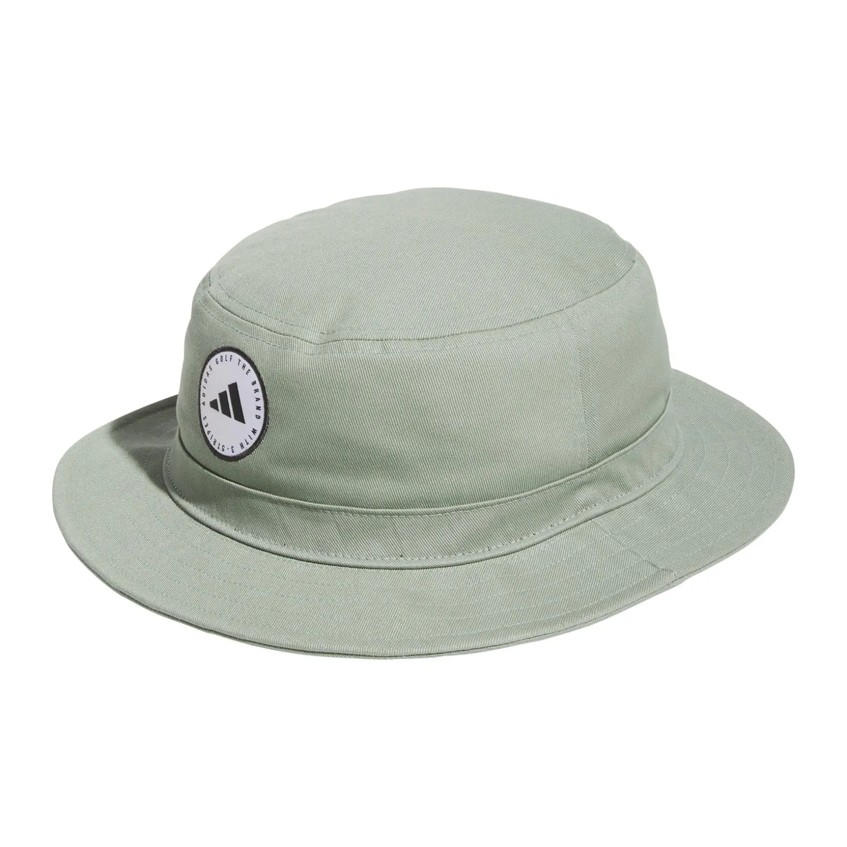 Solid Cotton Bucket Hat Silver Green