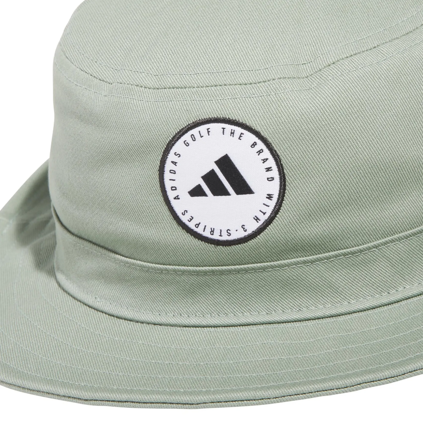 Solid Cotton Bucket Hat Silver Green