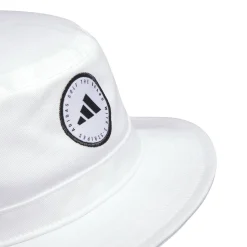 Solid Cotton Bucket Hat White