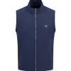 Solstice Performance Hybrid Full Zip Gilet Navy