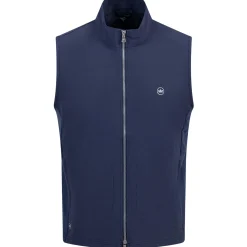 Solstice Performance Hybrid Full Zip Gilet Navy