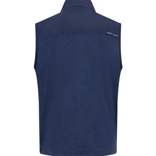 Solstice Performance Hybrid Full Zip Gilet Navy