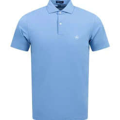 Soul Performance Mesh Polo Fountain Blue