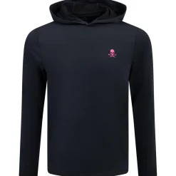 S&T TG X Highlight Brushed Back Tech Terry Hoodie Onyx