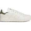 Stan Smith Spikeless Golf Shoes White/Olive Strata