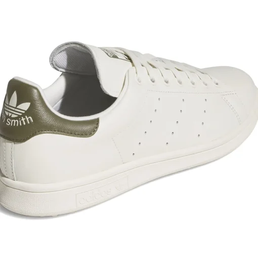 Stan Smith Spikeless Golf Shoes White/Olive Strata